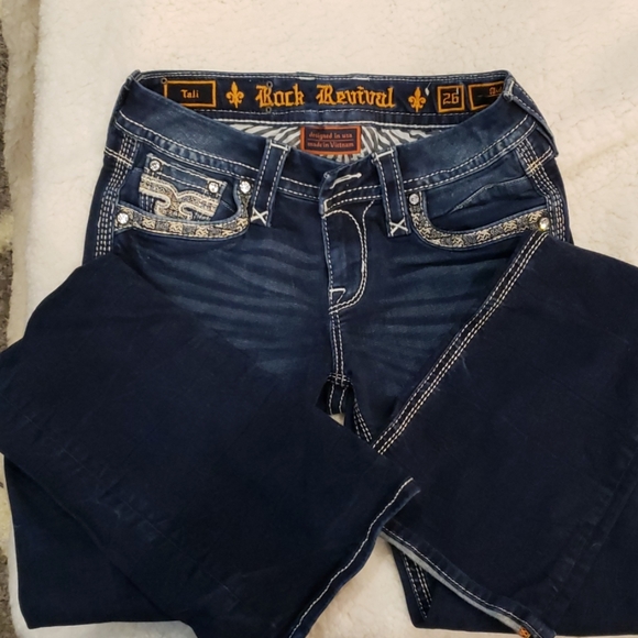 Rock Revival Denim - Mid rise Rock Revival Jeans